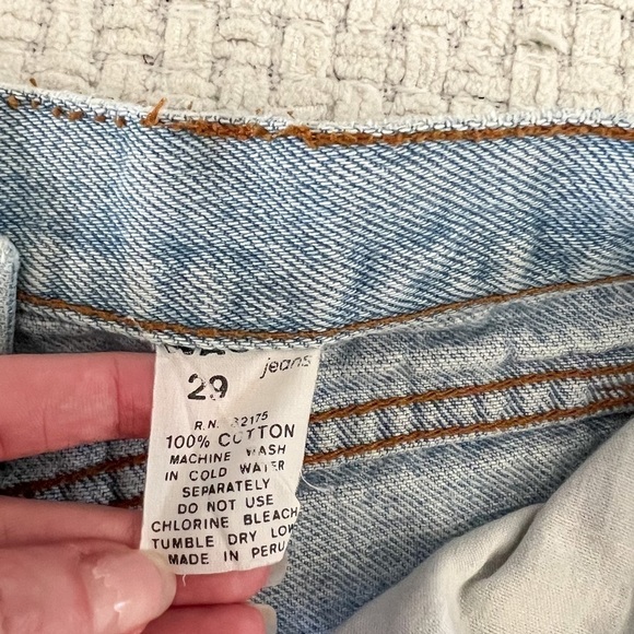 VINTAGE 90’s Wacko Jeans Denim Shorts - Picture 7 of 8